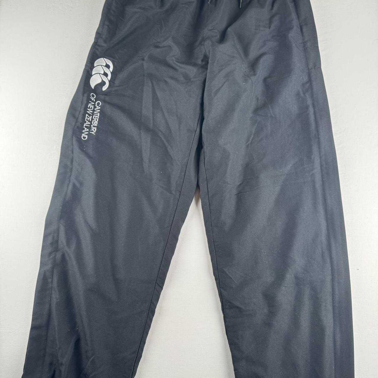 Canterbury Black and White Cuffed Joggers M