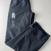 Canterbury Black and White Uncuffed Branded Joggers S