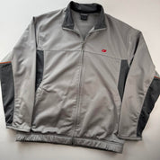 2000s Nike Embroidered Logo Full Zip Track jacket L