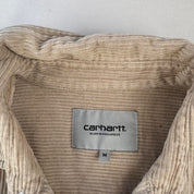 Beige Carhartt WIP Long Sleeve Madison Corduroy Button Down Shirt M