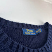 Polo Ralph Lauren Embroidered Logo Knitted Crewneck Jumper XXL