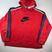 2000s Nike Air Embroidered Oversized Hoodie XL
