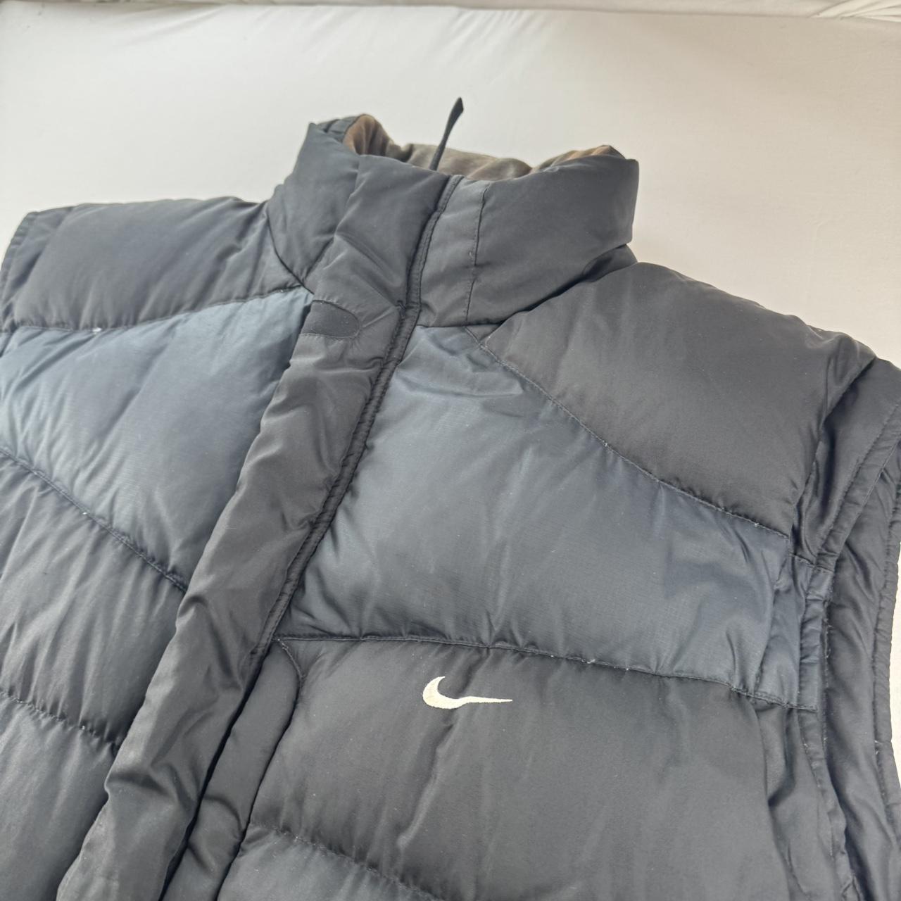 2000s Nike Oversized Embroidered Swoosh Gilet XL