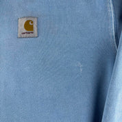 Blue Carhartt WIP Pocket Logo Nelson Sweatshirt L