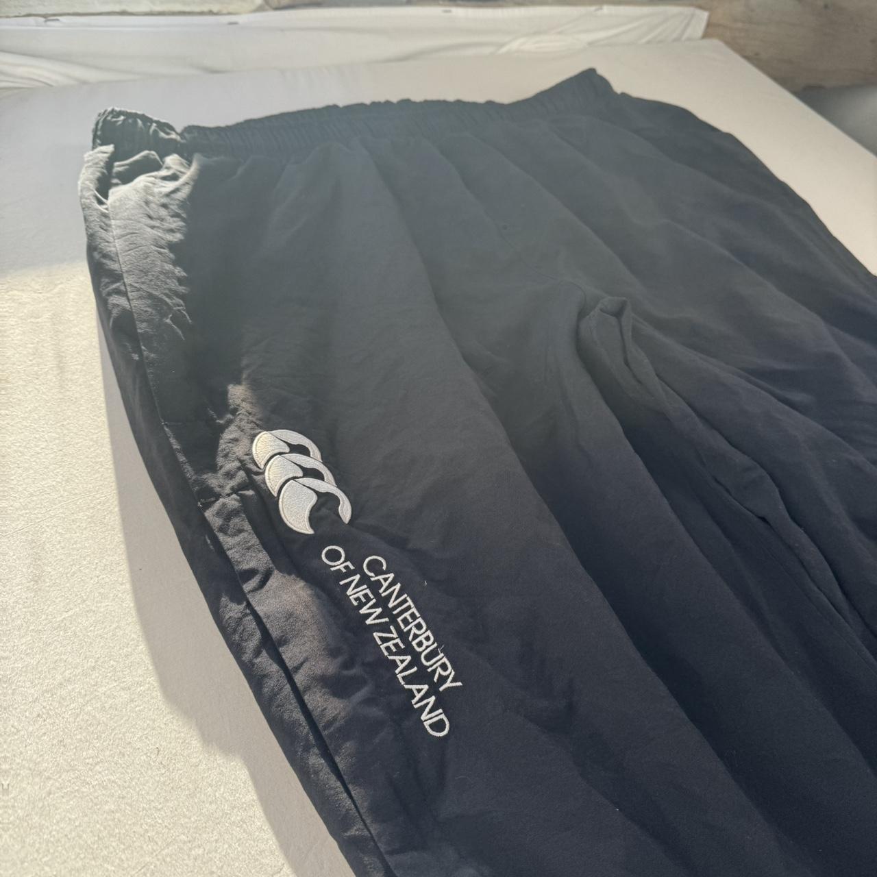 Canterbury Black and White Cuffed Joggers XL