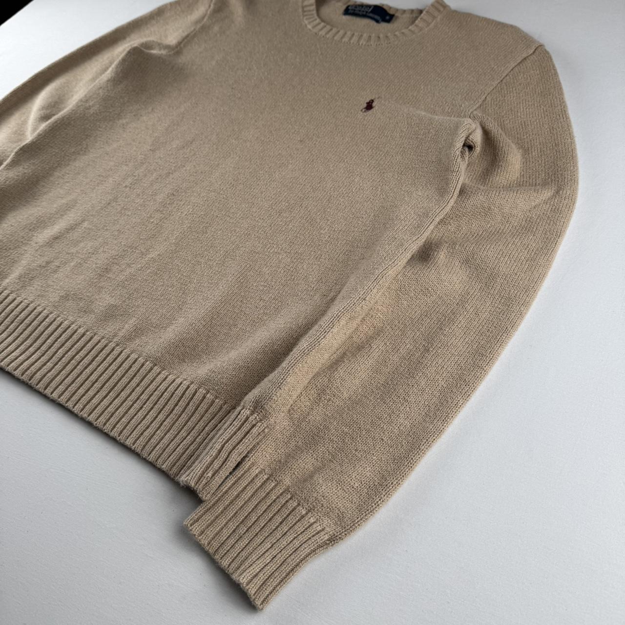 Unisex Polo Ralph Lauren Embroidered Pony Knitted Crewneck Small