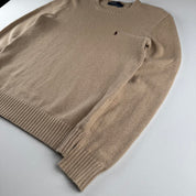 Unisex Polo Ralph Lauren Embroidered Pony Knitted Crewneck Small