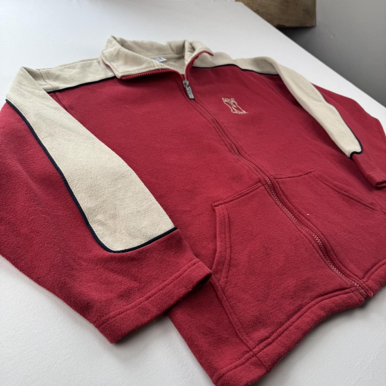 Womens 1990s Nike Embroidered Quarter Zip Fleece 8 Oversized