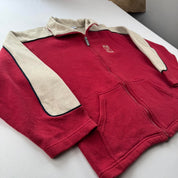 Womens 1990s Nike Embroidered Quarter Zip Fleece 8 Oversized