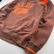 2000s Nike Embroidered Oregon Oversized Hoodie S