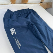 Canterbury Tracksuit Bottoms White and Navy Size Small