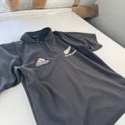 Adidas 2000s New Zealand Rugby Polo Shirt S