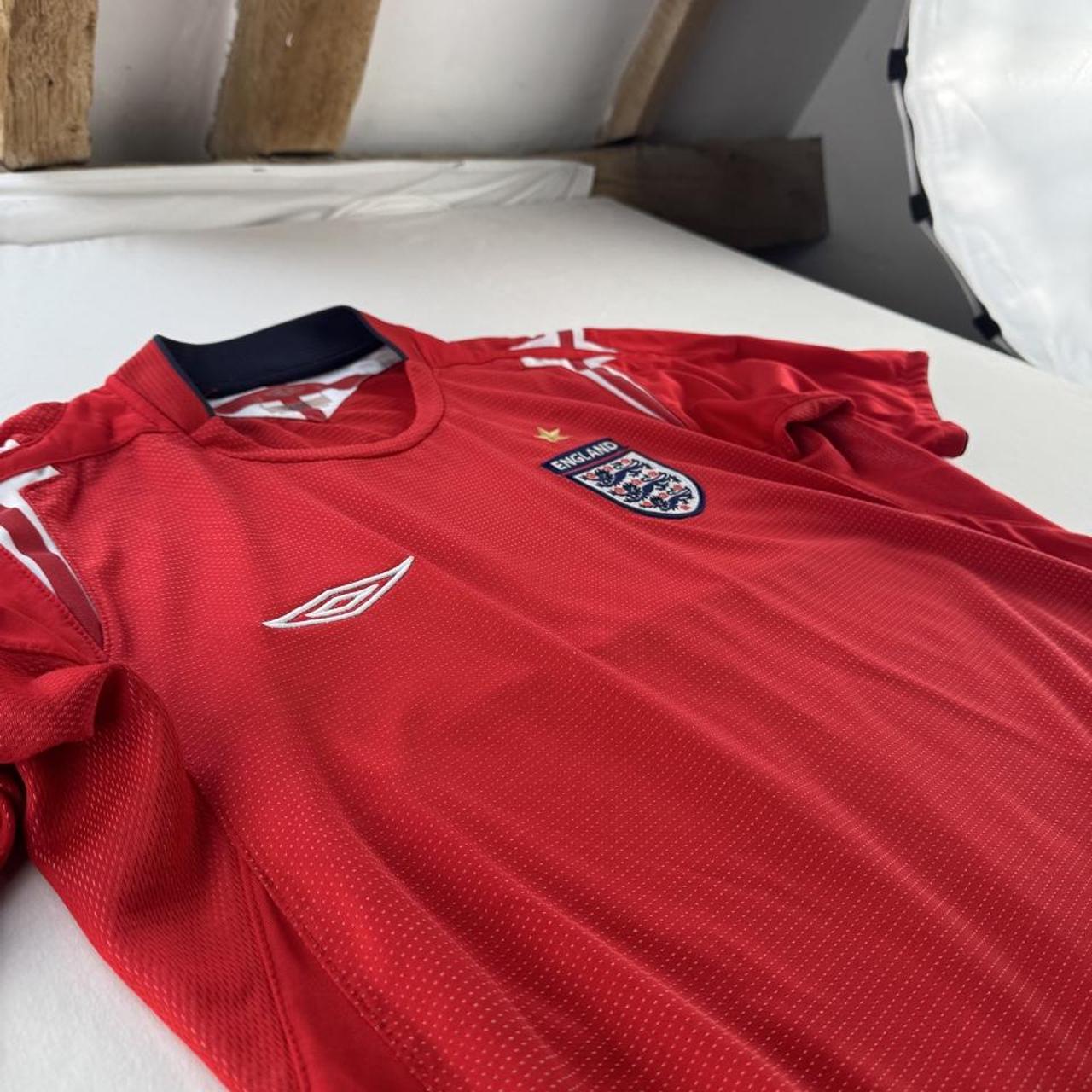 2004-06 Umbro England Away Playing Shirt S