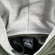1990s Quiksilver Spellout Heavyweight Hoodie L