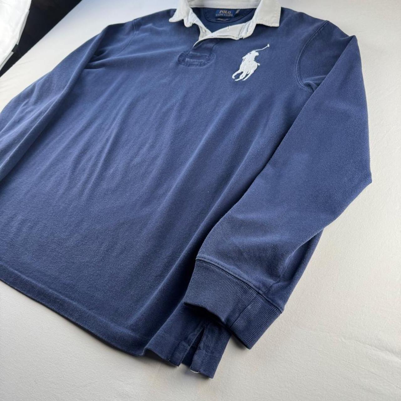 Polo Ralph Lauren Big Pony Embroidered Rugby Polo Shirt XL
