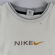1990s Nike Embroidered Womens Sweatshirt 8-10