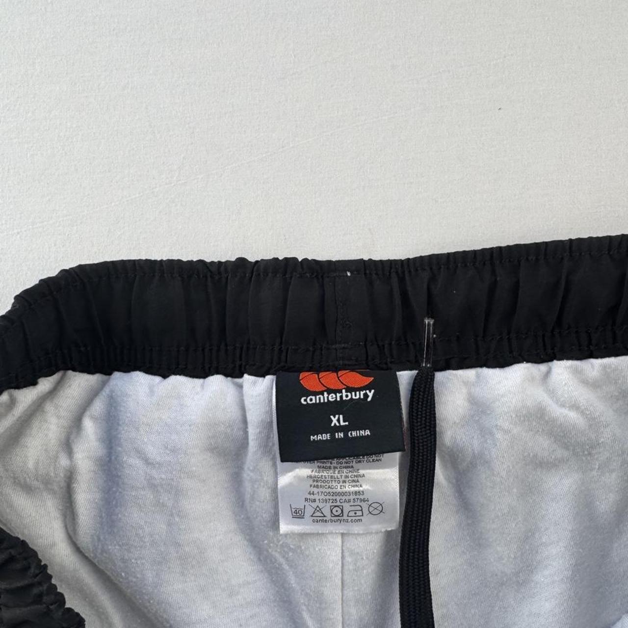 Canterbury Black and White Joggers XL