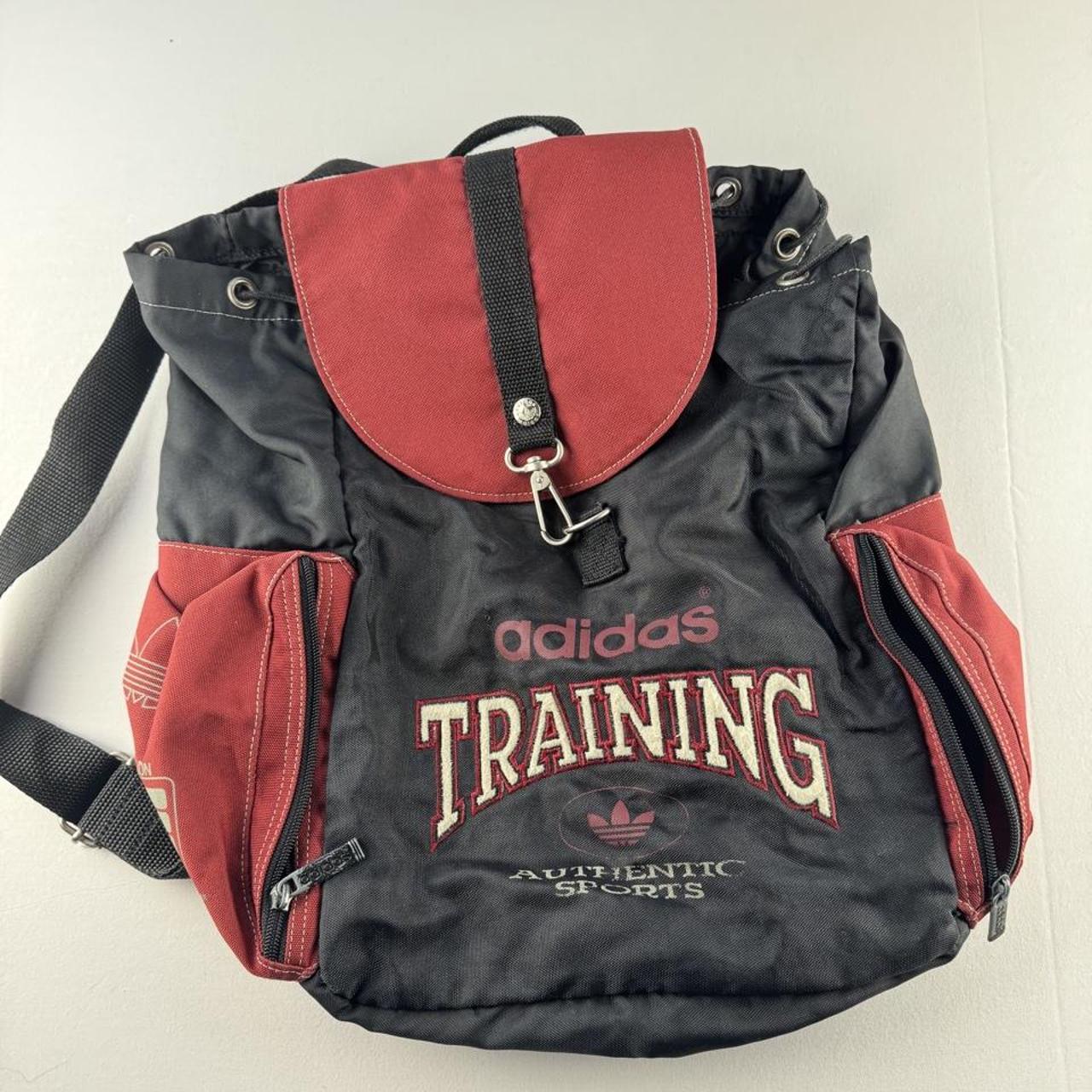 1990s Adidas Training Embroidered Rucksack