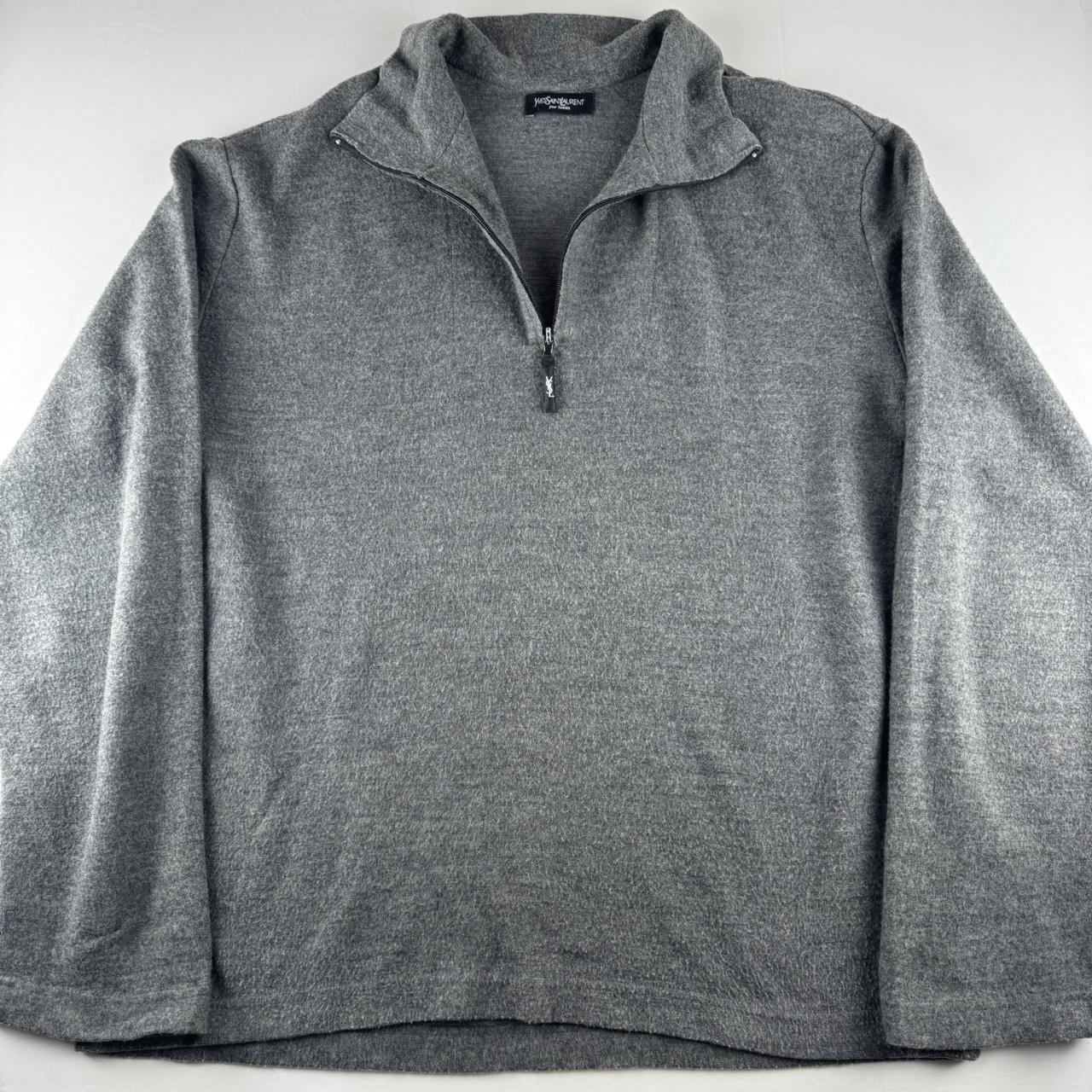 Yves Saint Laurent YSL Quarter Zip Fleece XXL