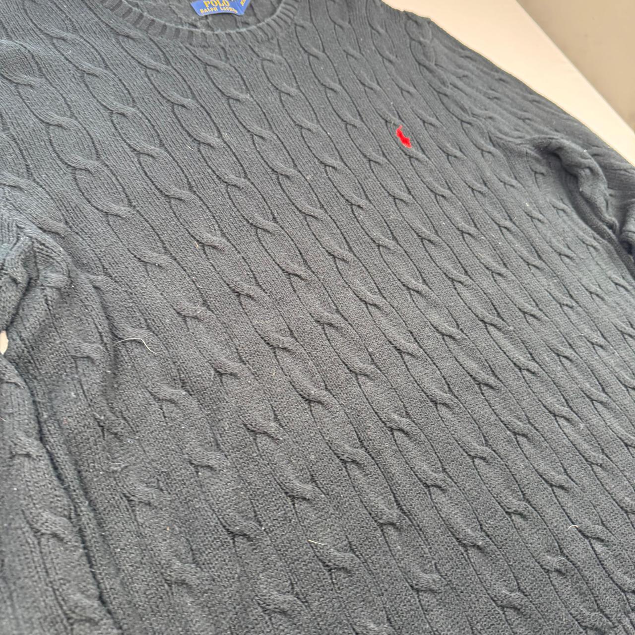Polo Ralph Lauren Crewneck Knit Sweater in Navy Size XXL