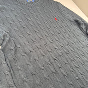 Polo Ralph Lauren Crewneck Knit Sweater in Navy Size XXL