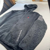 Modern Polo Ralph Lauren Red Pony Sherpa High Neck Fleece Jacket XL
