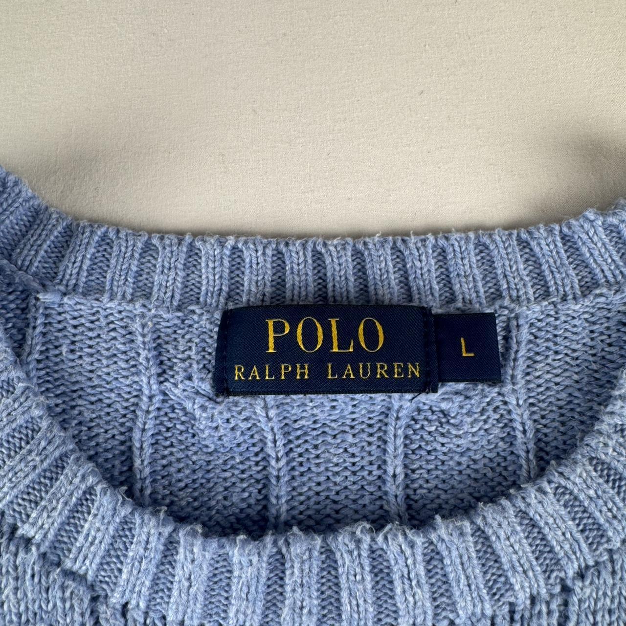 Polo Ralph Lauren Cotton Cable Knitted Jumper L