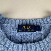 Polo Ralph Lauren Cotton Cable Knitted Jumper L