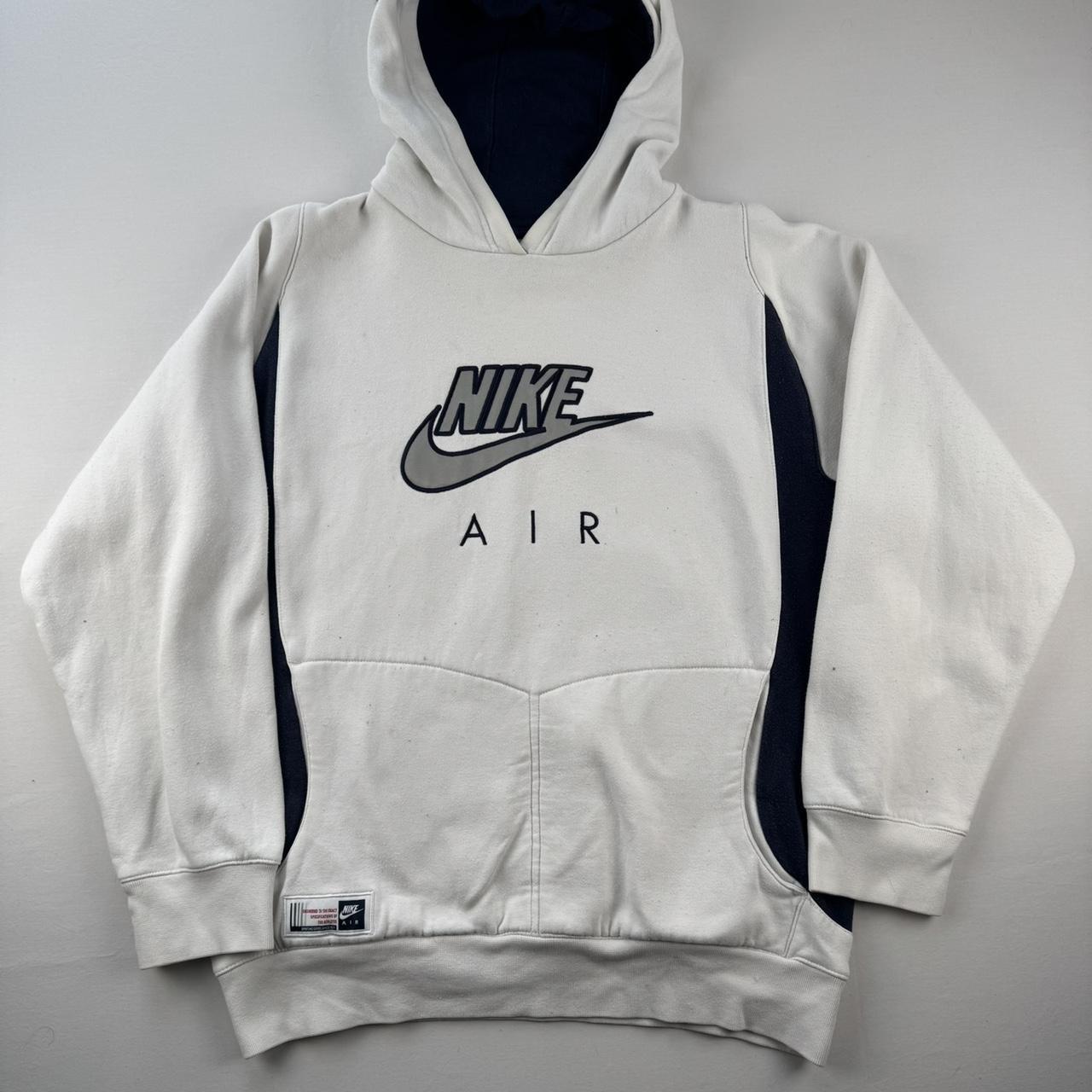 Nike Air Embroidered Spellout Hoodie S