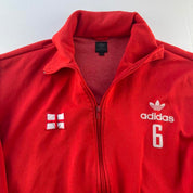 Mid 2000s Adidas England 6 Womens Tracksuit Jacket L