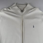 Polo Ralph Lauren Embroidered Pony Pima Cotton Full Zip Jumper XXL