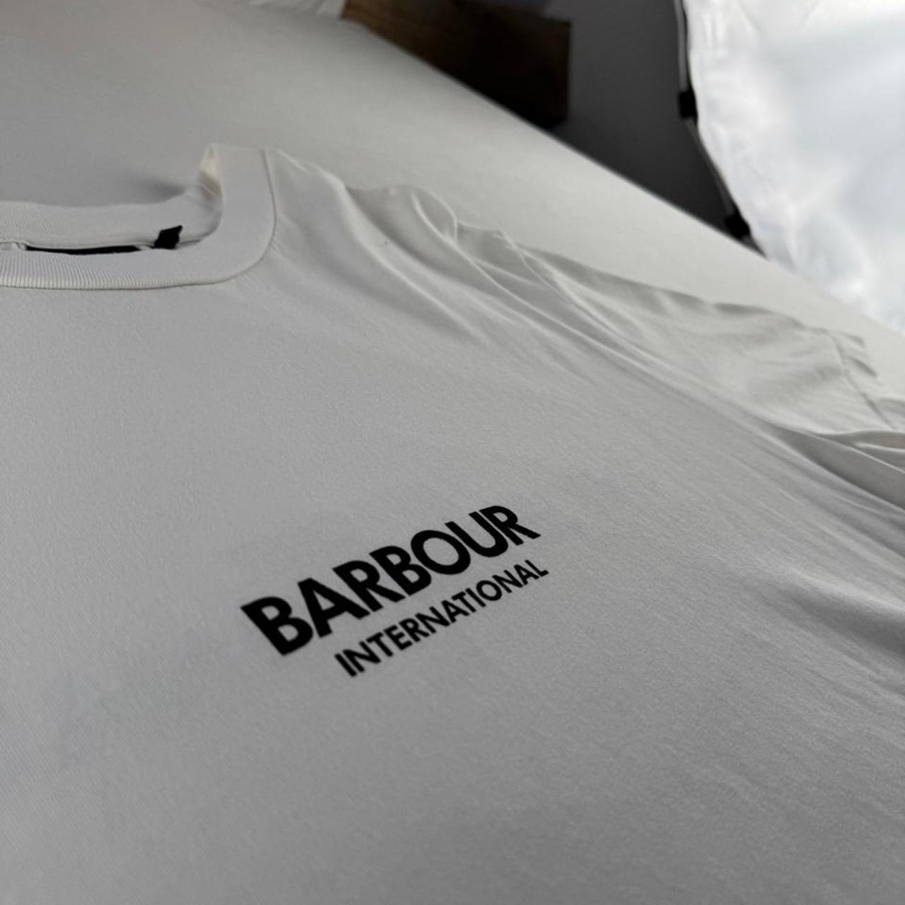 Barbour Internations Centre Spellout Relaxed T Shirt M