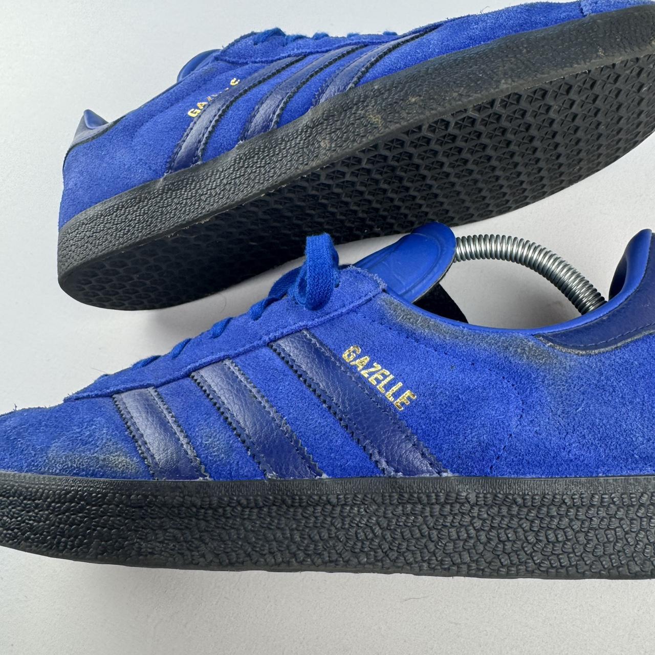 Adidas Gazelle Royal Blue and Black UK10