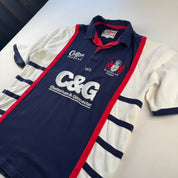 Vintage 1990s Cotton Traders Alternative Gloucester Rugby Polo L
