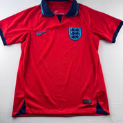 2022 England Nike Red Away Jersey S