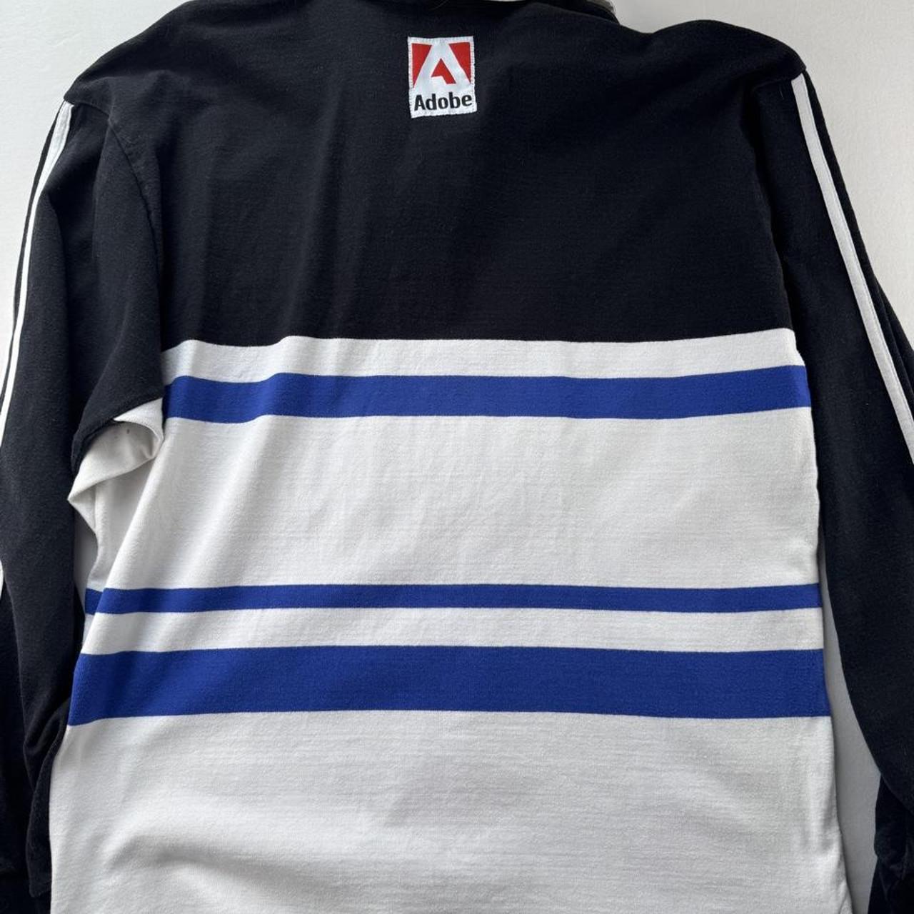 Immaculate 1998 Bath Adidas Rugby Polo Shirt L