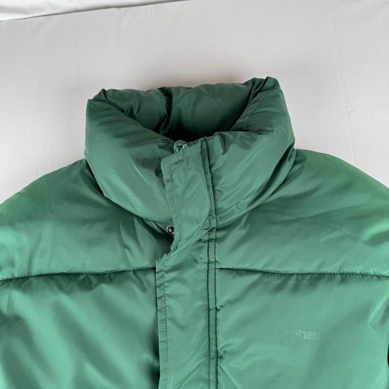 Carhartt Puffer Jacket in Green Size L