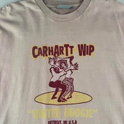 Carhartt WIP Graphic Boogie T Shirt Salmon Pink L