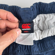Canterbury Navy Cuffed Joggers Size Large