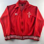 Mid 2000s Adidas England 6 Womens Tracksuit Jacket L