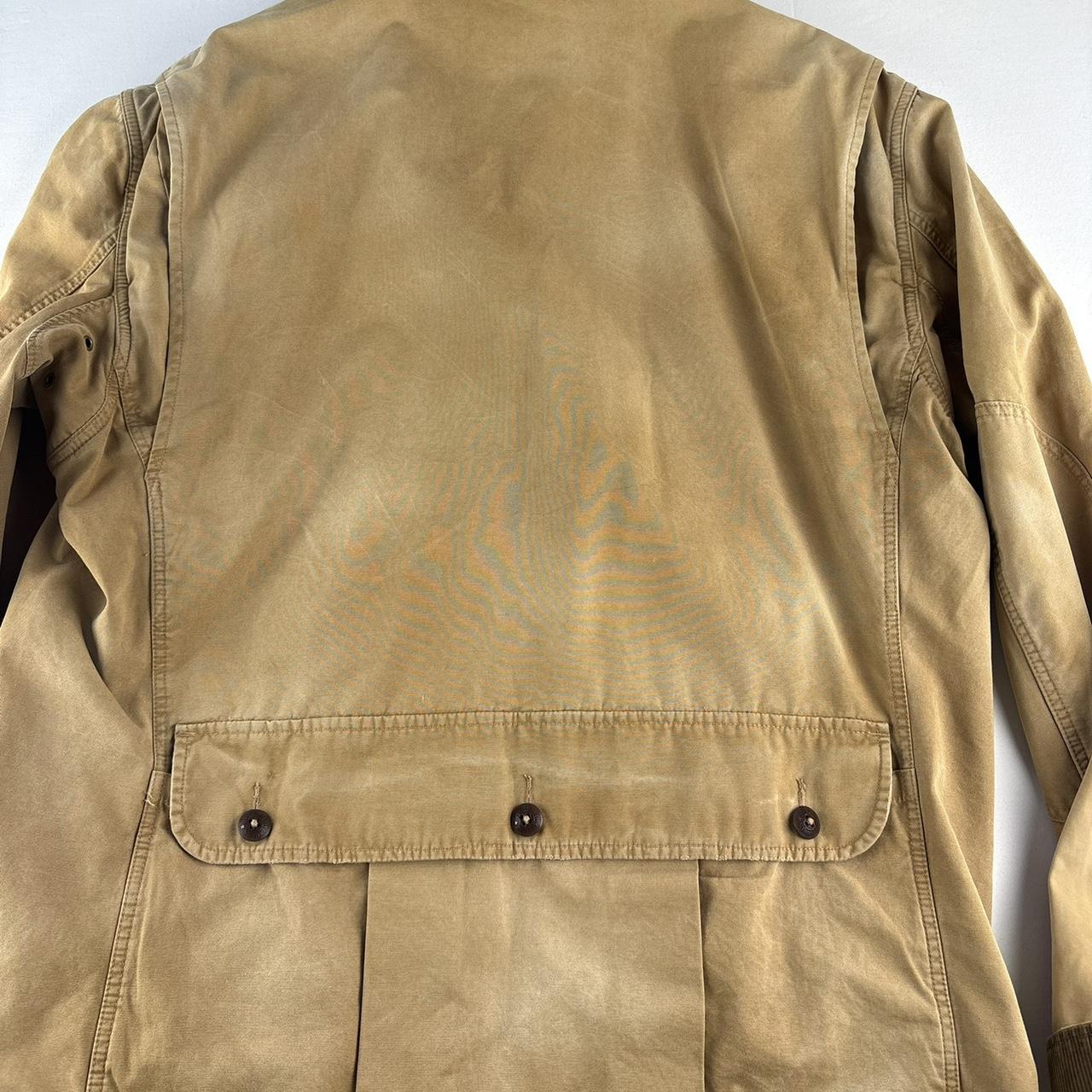 Early 2000s Polo Ralph Lauren Workwear Canvas Jacket with Corduroy Trim L