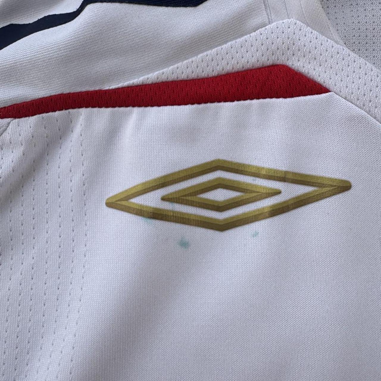 2007-09 Umbro England Football Home Shirt L