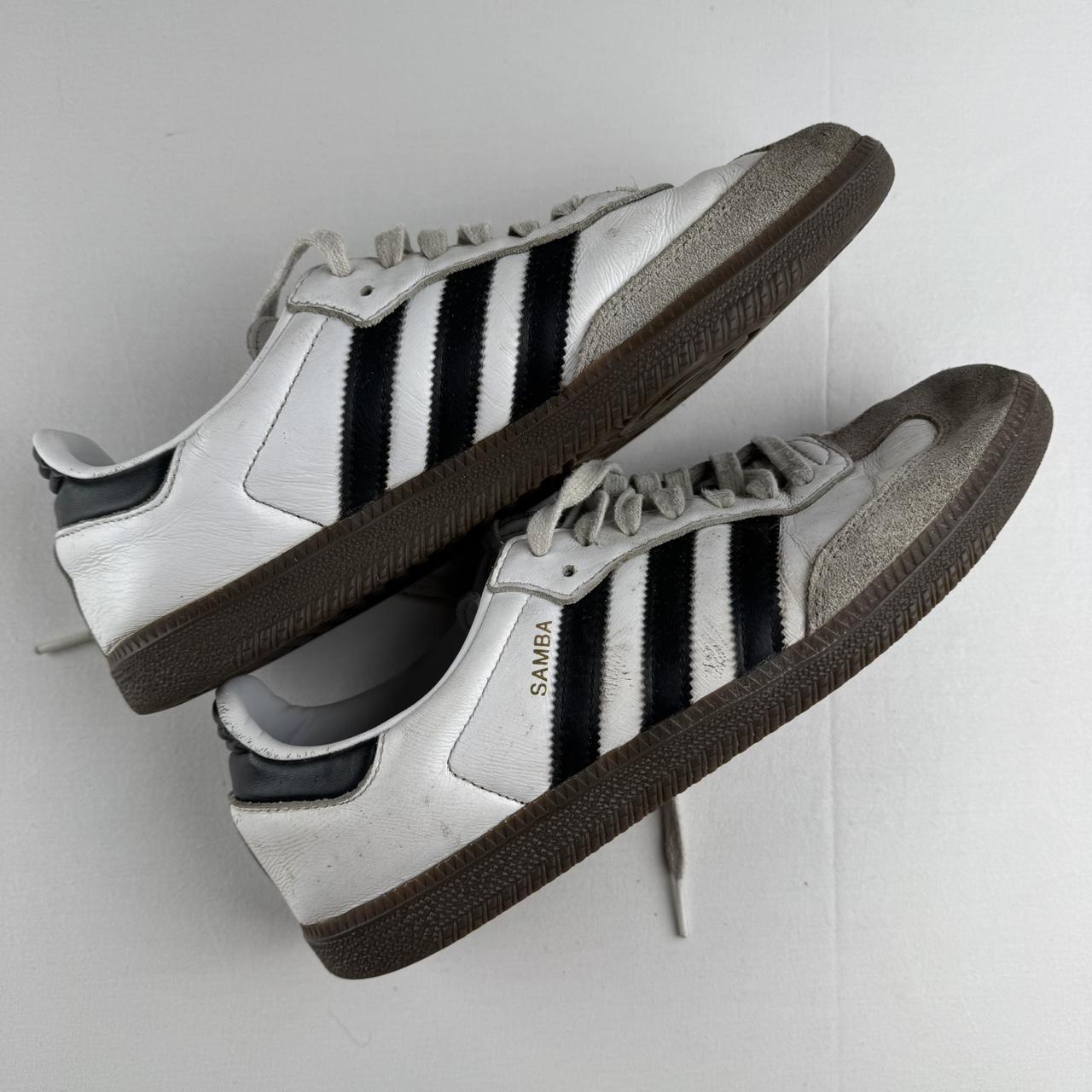 Adidas Sambas OG White and Black UK9