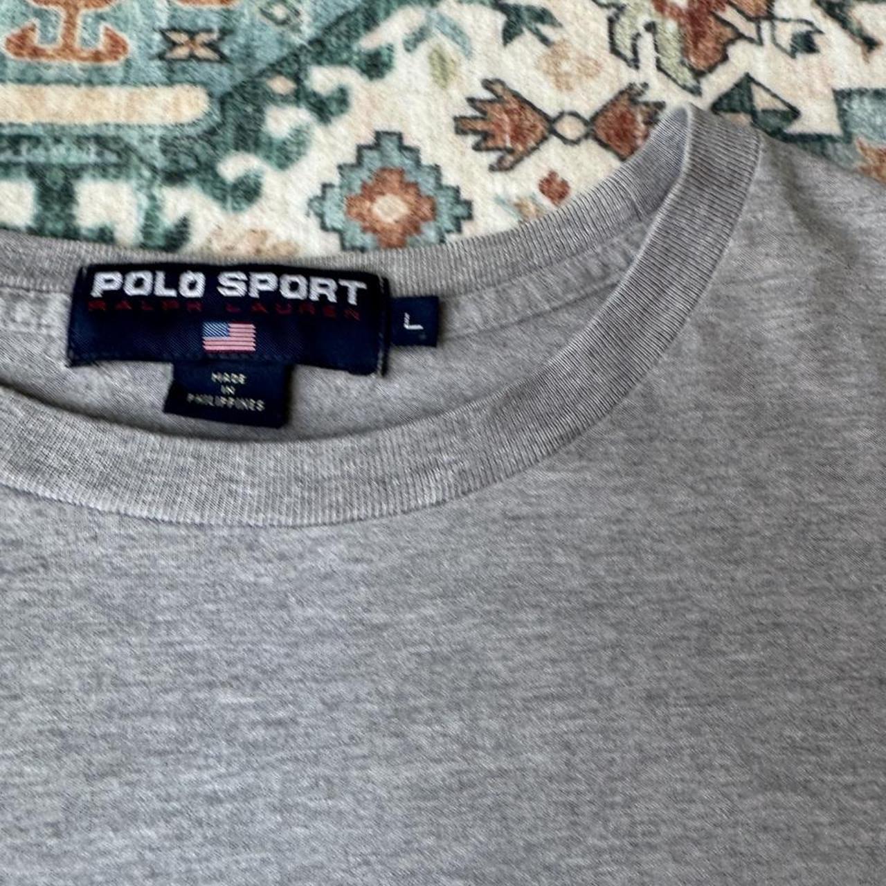 Polo Ralph Lauren pocket t-shirt in navy blue with embroidered Polo Sport logo.