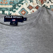 Polo Ralph Lauren pocket t-shirt in navy blue with embroidered Polo Sport logo.