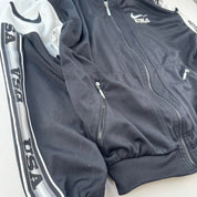 1990s Nike USA Womens Track Jacket L