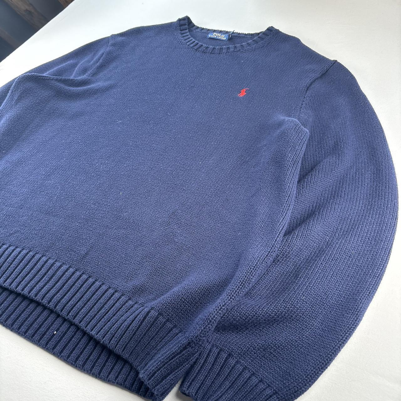 Polo Ralph Lauren Embroidered Logo Knitted Crewneck Jumper XXL