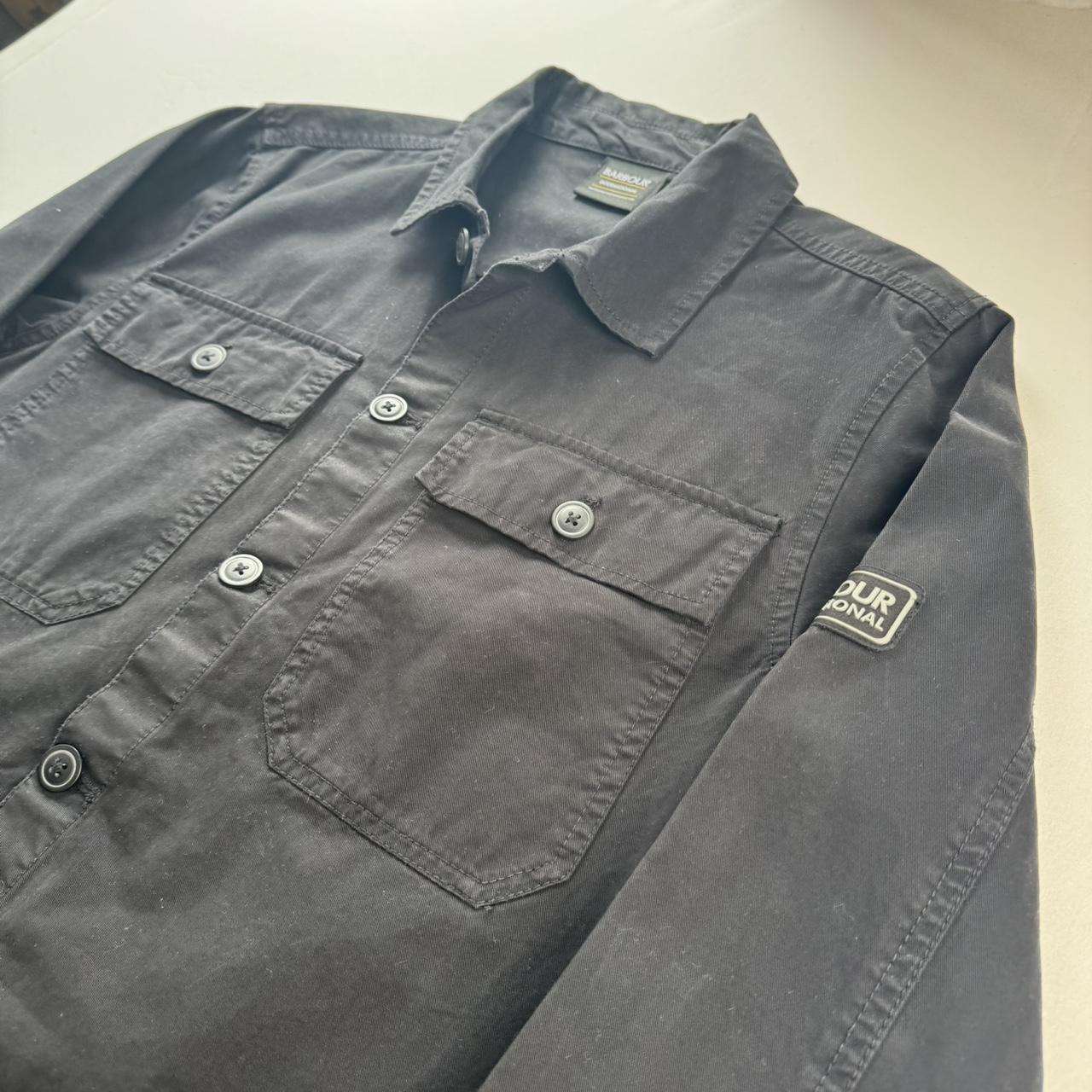 Barbour International Mens Thick Shirt Jacket S