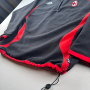 Rare Early 2000s Adidas AC Milan Reversible Fleece Jacket L