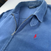 Early 2000s Polo Ralph Lauren Corduroy Denim Harrington Jacket L